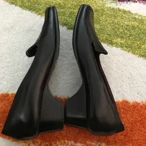 Cole Haan City black leather low heeled loafers 7B thumbnail 3