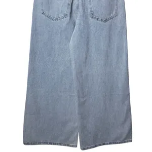 NEW Edikted Side Stripe Low Rise Wide Leg Washed Jeans Capsule Skater Grunge‎ S thumbnail 7