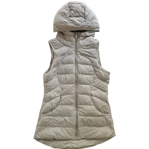 Lululemon Pack It Down Vest Chrome Grey Size 6 Goose Down Puffer Winter Ski thumbnail 2