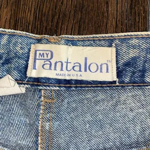 Vintage acid washed jean skirt size small thumbnail 5