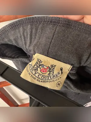 Juicy Couture Y2K Vintage House of Juicy Low Rise Sweatpants Wide Leg thumbnail 5