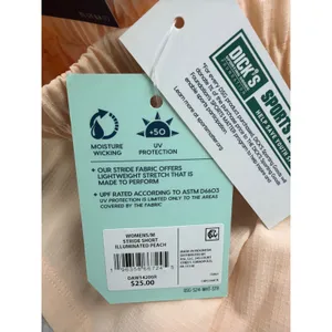 DSG Womens Stride 3 Inch Mid-Rise Shorts Peach DAW14200R‎ thumbnail 7