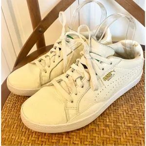 Puma Match leather white sneakers size 7.5 thumbnail 4