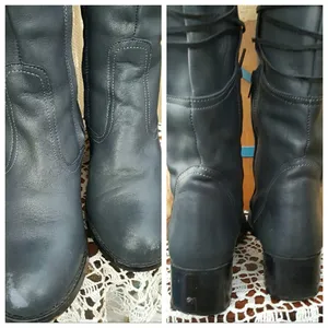 Steve Madden‎ "Bravvest" lace-up Leather Boots as is thumbnail 4