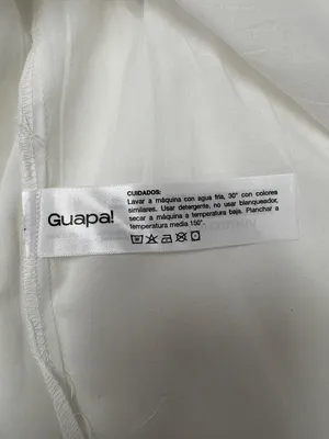 Guapa Agra‎ White Dress - Size L - NEW with Tags. thumbnail 13