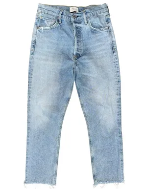 Citizens of Humanity Women’s Size 27 Light Blue Wash Charlotte Cropped Jeans thumbnail 3