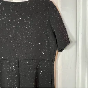 Dorothy Perkins Black Sparkly Maternity‎ Dress Womens Sz 10 Party Event Babymoon thumbnail 8