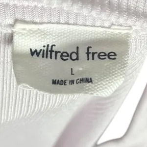 5/$25 Wilfred Free Women's L Tank Top Dress Sleeveless Ribbed Pale Pink Summer‎ thumbnail 5