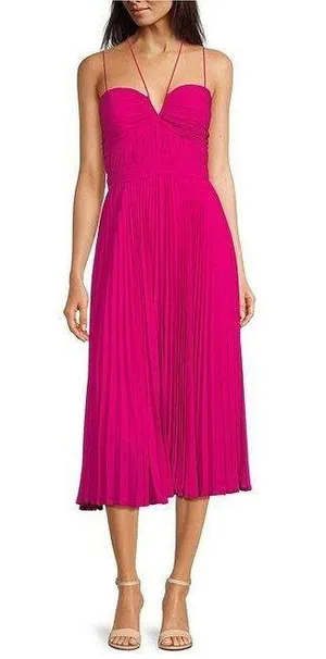 Alex Marie Magenta designer Dress thumbnail 1