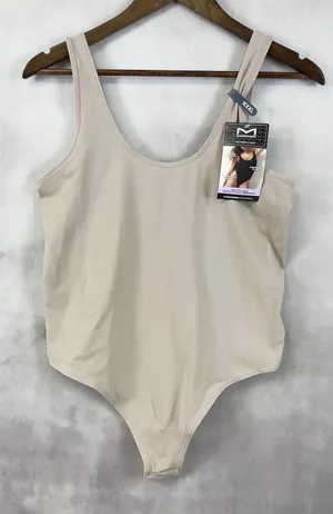 Maidenform Shapewear Bodysuit 3XL Seamless Smoothing Basically Sexy MSW001‎ thumbnail 1