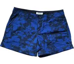 Old Navy Women's Navy Floral Shorts Sz 12 thumbnail 1