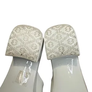 Jeffrey Campbell Shoes Womens Size‎ 10 White Block Heel Slide Sandals Mules thumbnail 11