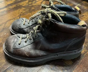 Dr Martens distressed made in England grunge UK7 boots thumbnail 1