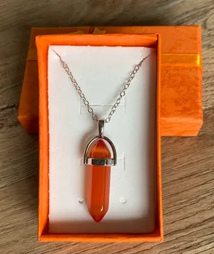 Chakra Crystal Necklace thumbnail 1
