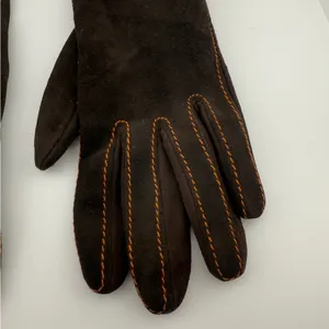 Picaro’s Genuine Leather Gloves Brown thumbnail 2