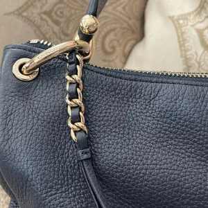 Coach Pebble Leather Shoulder Bag with Good thumbnail 3