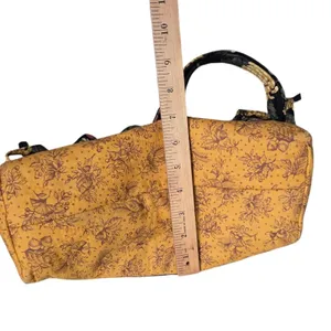 Handmade Patchwork Quilted Shoulder Bag Purse Floral Cottage Folk Grandmacore thumbnail 12
