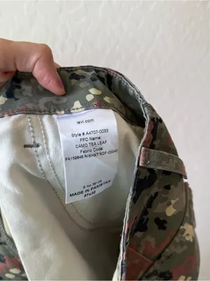 Levi’s ‘94 Baggy Camo Cargo Jean - Camo Tea Leaf thumbnail 9