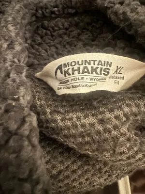 Mountain Khakis Sherpa Pullover Gray Size XL thumbnail 4
