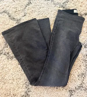 Free people black flare jeans  thumbnail 1