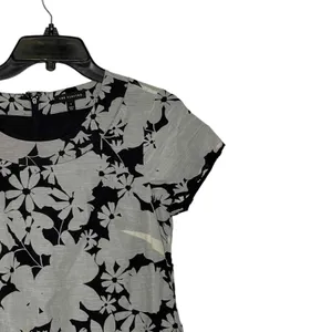 The Limited Dress Size Small Tan Black Floral Pink Bottom SS‎ Womens Silk Blend thumbnail 5