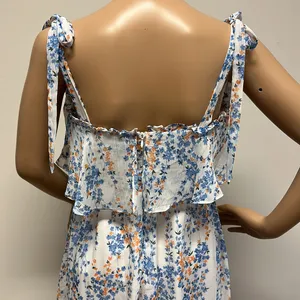 NWT Selfie Leslie Dress Floral Midi Dress with Tie straps & belt size 8 thumbnail 8