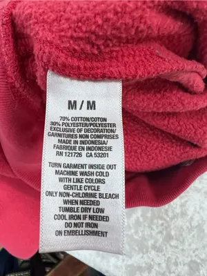 Aeropostale Sweatpants w’87 Detail large spellout on backside bottom size M FLAWED thumbnail 4