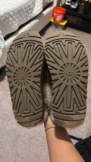 UGG Slippers Platform Disquette Chestnut thumbnail 8