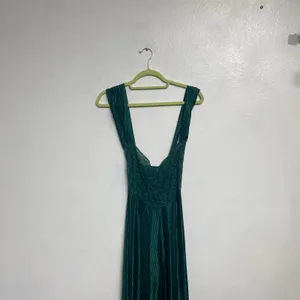 Petra Fashions Green Lace Maxi Slip Dress Nightgown Y2K Sz 1X thumbnail 3
