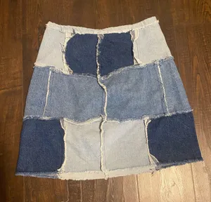 Princess Polly Denim Mini Skirt thumbnail 1