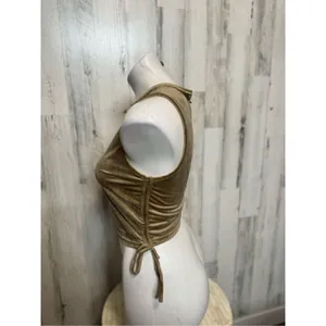 Missguided velvet tank top thumbnail 3