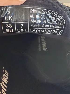Dr. Martens Audrick 3 Eye Platform Shoe Size 7 #260113 thumbnail 10