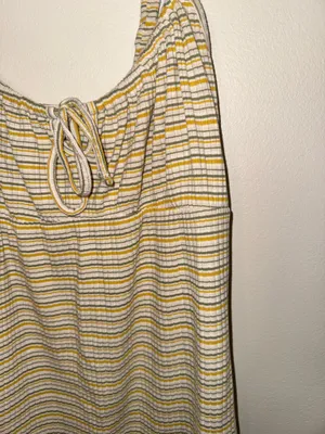 Striped Dress Yellow Size M thumbnail 2