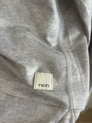 Vuori Light Gray Halo Performance Camouflage Hoodie thumbnail 4