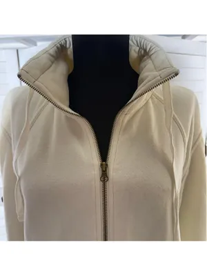 Urban outfitters Y2K oversized sweatshirt 1/2 zip cotton activewear grunge boho thumbnail 7