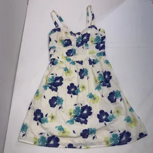 Y2K Vtg American Eagle Baby Doll Floral Sun Dress Prairie Preppy Coquette XS Nw thumbnail 3