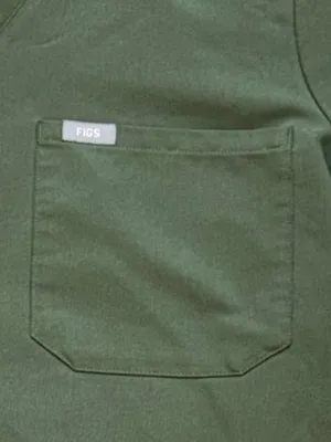 FIGS Catarina‎ One Pocket Scrub Top Green Medium Nurse Hospital Healthcare thumbnail 2