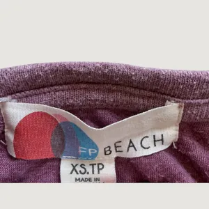 Free People Beach Womens XS Duster Cardigan Heathered Mauve Open Front Longline thumbnail 6