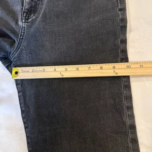 Madewell Women's Size-30 Black Wash Classic‎ Straight Leg Jeans thumbnail 8