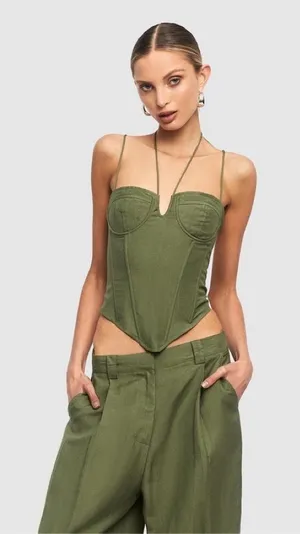 Lioness Del Gato Corset Top thumbnail 1