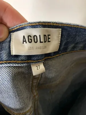 AGOLDE Cooper Cargo jeans women's size 27 thumbnail 4