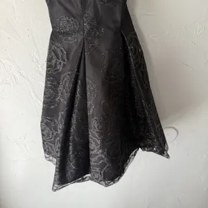 Jump Apparel Dress Vintage Y2k 5/6 Black Fit‎ and Flare Glitter Fairy Whimsigoth thumbnail 3