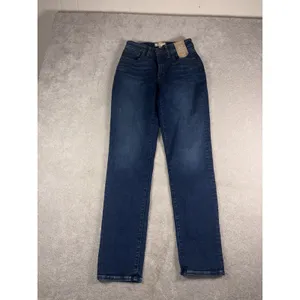 Madewell NWT Womens 27T Curvy Perfect Vintage Jeans Mid Rise Blue thumbnail 3