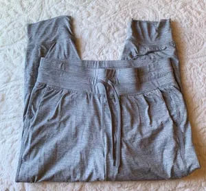 Grey light weight joggers Gray thumbnail 1