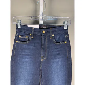 7 For All Mankind‎ Slim Illusion Luxe High Waist Ankle Skinny Jeans 24 NWT thumbnail 3