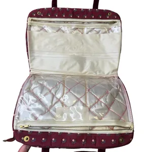 🌸✨ Vintage‎ Quilted Floral Kleenex Tissue Holder Travel Organizer ✨🌸 thumbnail 4