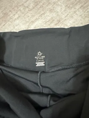 Offline by aerie real me shorts size large black thumbnail 3