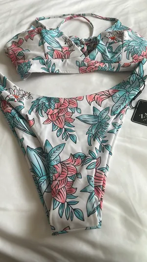 Zaful Floral Bikini thumbnail 7