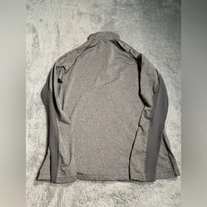 Nike dri-fit Quarter-Zip Pullover medium gray thumbnail 10
