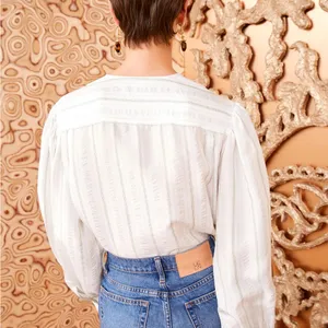 Ulla Johnson Adelaide silk‎ blouse thumbnail 4